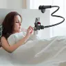 Прикроватный гибкий кронштейн для телефона на зажиме