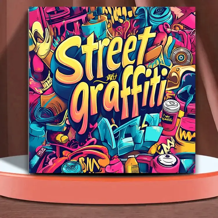 Книжка-раскраска для взрослых Joint Graffiti