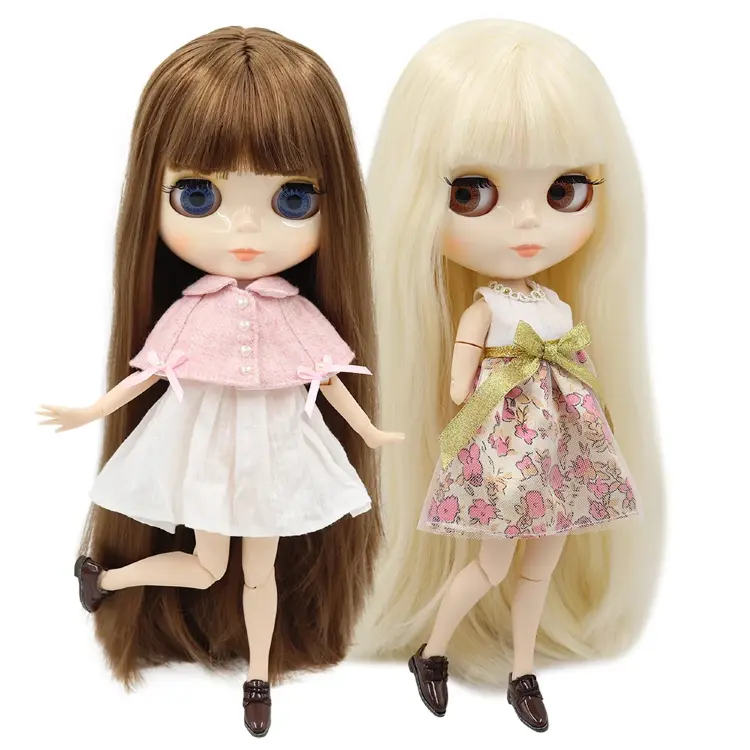Кукла Блит BJD шарнирная 30 см с матовым и блестящим лицом