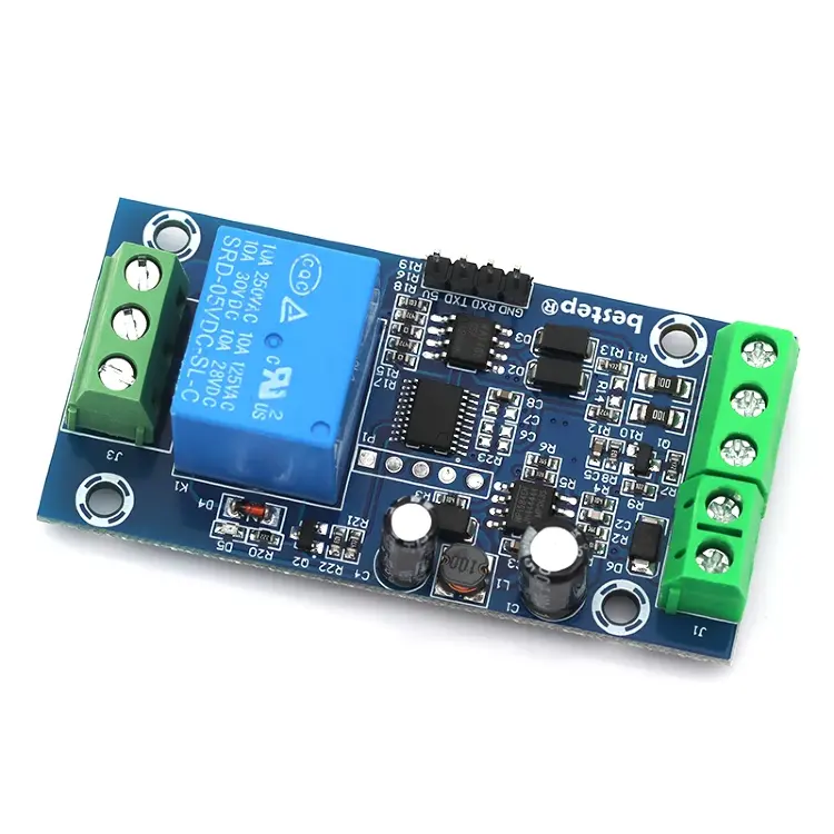 Релейный модуль Modbus RTU RS485 TTL UART 1-4 канала 7-24В