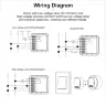 GIRIER Tuya Smart ZigBee Switch Module 5A реле сухой контакт DC 12/24V AC 100-240V