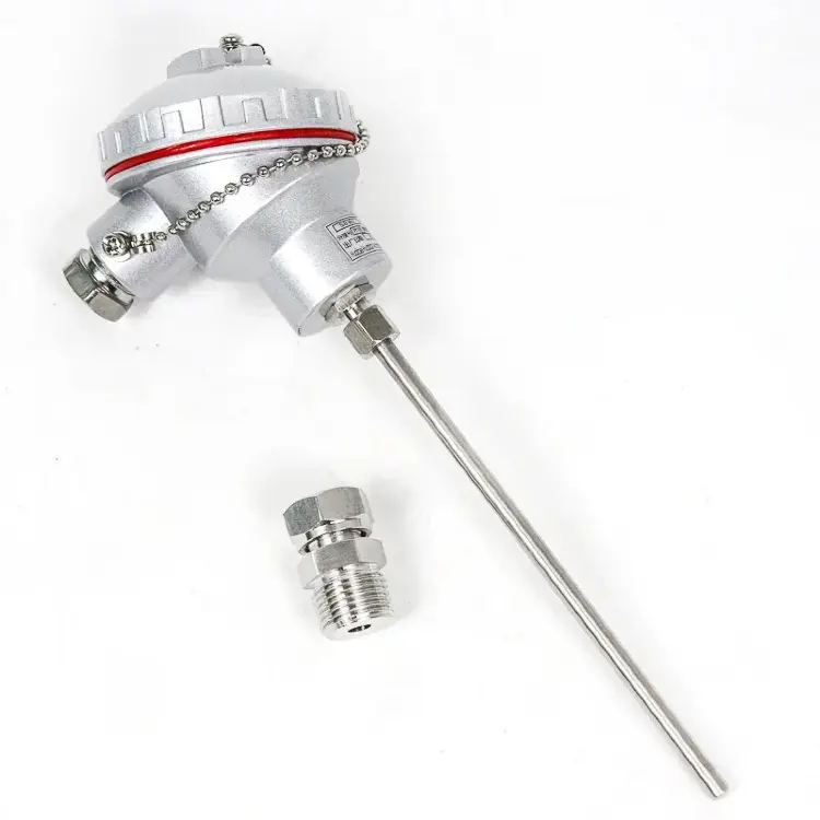 Бронированная термопара PT100 J K-типа M20X1.5, датчик RTD 4-20mA 0-5V RS485