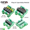 Релейный модуль GEYA GY-T73-S 4-канальный AC/DC24V-245V DIN