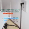 Кабель Ethernet RJ45 Cat6a COMNEN угловой 90 градусов