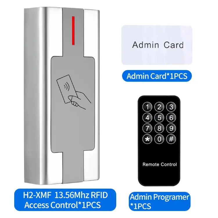 M1 EM Card Reader металлическая водонепроницаемая клавиатура контроля доступа RFID
