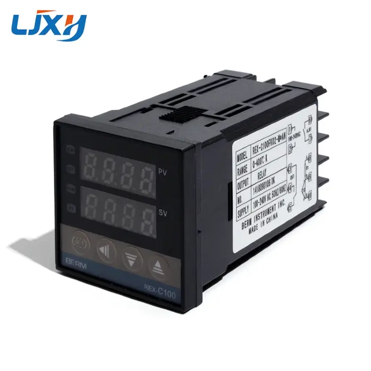 Терморегулятор REX-C100 PID с SSR выходом, 100-240В, термопара K M6 1м