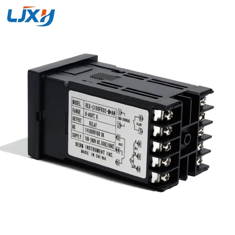 Терморегулятор REX-C100 PID с SSR выходом, 100-240В, термопара K M6 1м