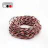 Белый, чёрный, красный / 5 Meters / 26AWG