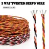Кабель-удлинитель для сервоприводов JR Futaba 22AWG/26AWG, 5/10/20 м