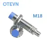 Датчик приближения индуктивный M18 M12 PNP NPN 6-36V