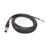 Чёрный / 3П / With 1 m cable
