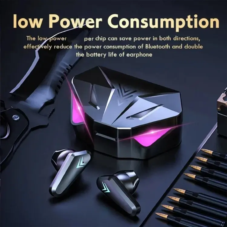 Беспроводные Bluetooth-наушники X15 TWS с LED-дисплеем и микрофоном
