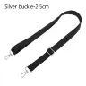 Silver buckle-2.5cm