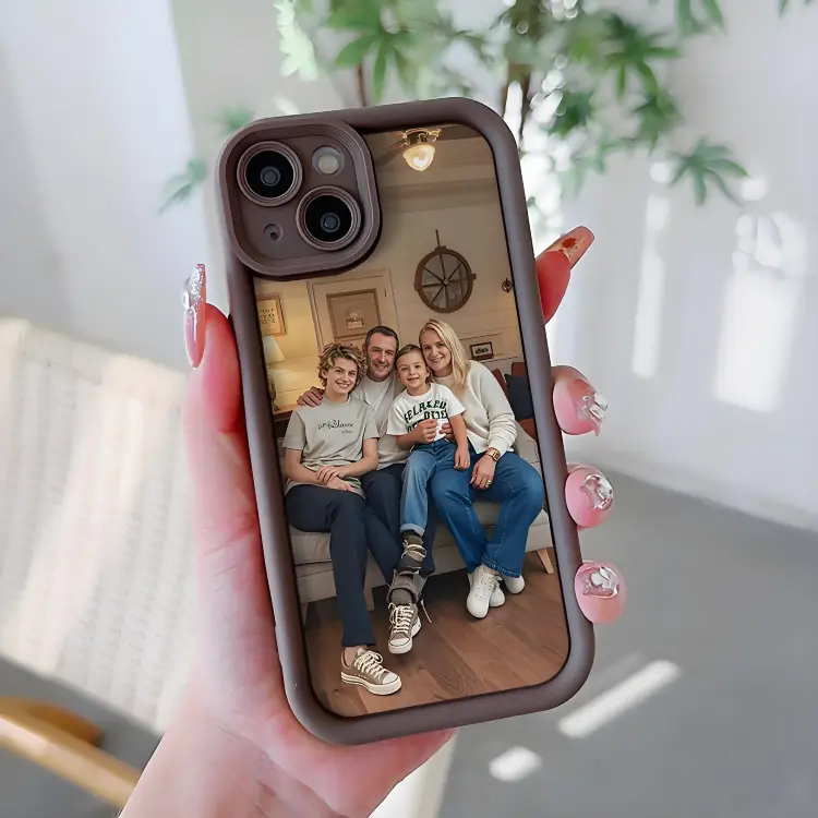Мягкий чехол для iPhone с индивидуальным дизайном