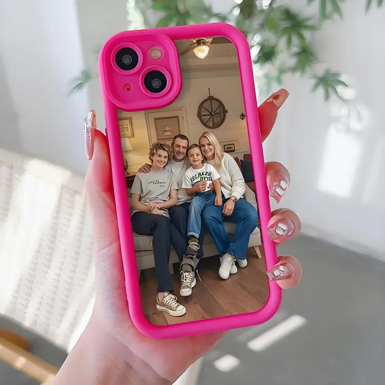 Мягкий чехол для iPhone с индивидуальным дизайном