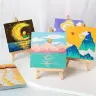 Набор для рисования на холсте с мольбертом для детей