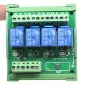 4-канальный релейный модуль DIN SRD-05VDC-SL-C SRD-12VDC-SL-C SRD-24VDC-SL-C 10A 24V