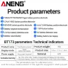 Универсальный тестер батарей ANENG BT173 для всех типов батареек и аккумуляторов