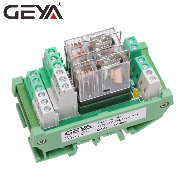 Релейный модуль GEYA 2NG2R 2/4/8/16-канальный 2NO 2NC 12V 24V AC DC