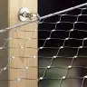 Сетка защитная из нержавеющей стали с тросом