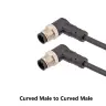 Чёрный / 12Pin A type / 3M cable / PVC shield Cable