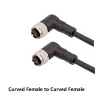 Чёрный 2 / 4Pin A type / 1M cable / PVC shield Cable