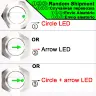 Зелёный / 3 Position 2NO2NC / 22mm Latching Lock / 110-220V(110V220V)