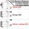 Белый / 2 Position 2NO2NC / 22mm Latching Lock / 12-24V(12V24V)