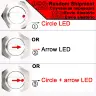 Красный / 3 Position 2NO2NC / 22mm Latching Lock / 110-220V(110V220V)