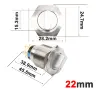 Переключатель 22 мм DPDT SPDT с фиксацией, светодиодная подсветка 12V