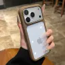 Силиконовый чехол с прозрачной спинкой для iPhone 17/18 Pro