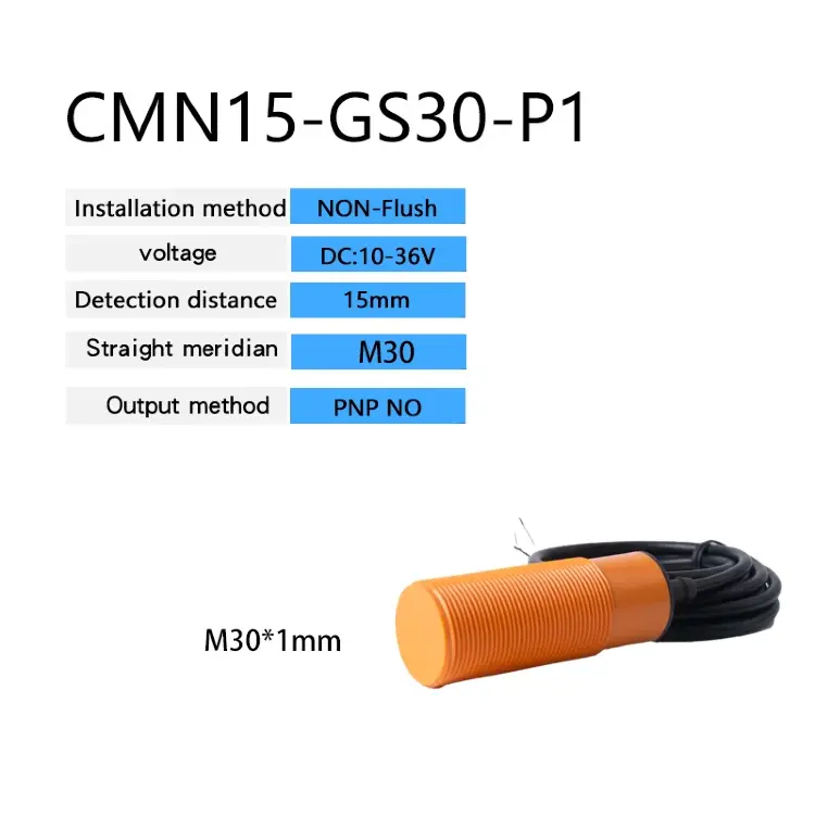 Датчик приближения M30 емкостный 12-24В DC/20-250В AC