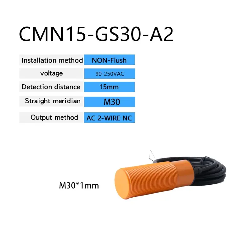 Датчик приближения M30 емкостный 12-24В DC/20-250В AC
