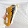 Мягкий силиконовый чехол для iPhone с рисунком Рилаккума