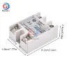 Твердотельное реле SSR-10DA SSR-25DA SSR-40DA 10А 25А 40А 3-32В DC 24-380В AC