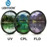Набор фильтров для объектива (UV, CPL, FLD) 49-77 мм с сумкой