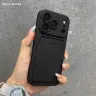 Силиконовый чехол-кошелек для iPhone с отделением для карт