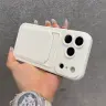 Силиконовый чехол-кошелек для iPhone с отделением для карт