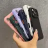 Силиконовый чехол-кошелек для iPhone с отделением для карт
