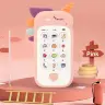 Детский музыкальный телефон с прорезывателем