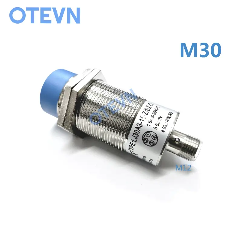 Индуктивный датчик приближения M30 LJ30A3 4-контактный 6-36В PNP/NPN