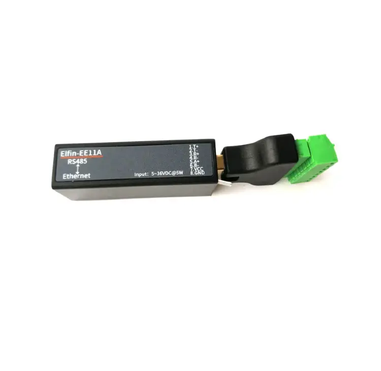 Серверный модуль RS485 Ethernet RJ45 TCP/IP Modbus Elfin-EE11A