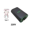Чёрный с зелёными вставками 2