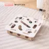 Бежевый и белый