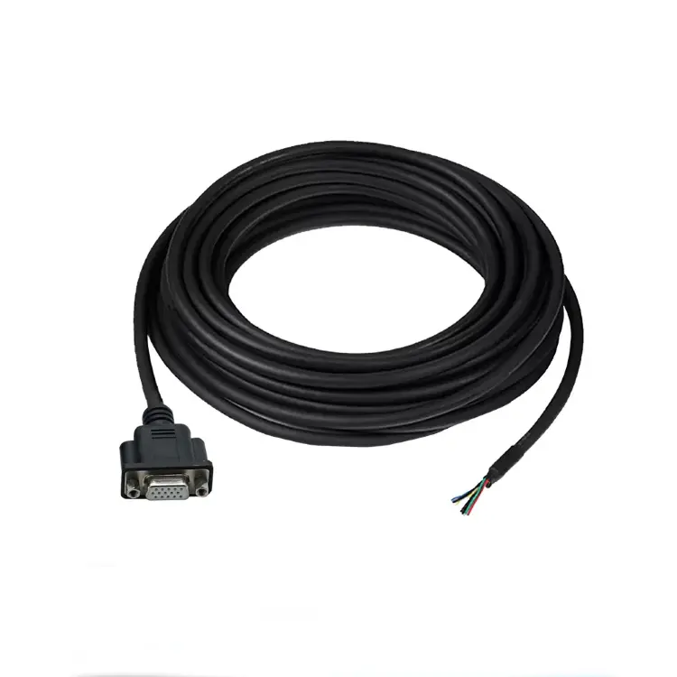 Кабель энкодера 15 контактов для Nema23 Nema34, 3м/5м/8м
