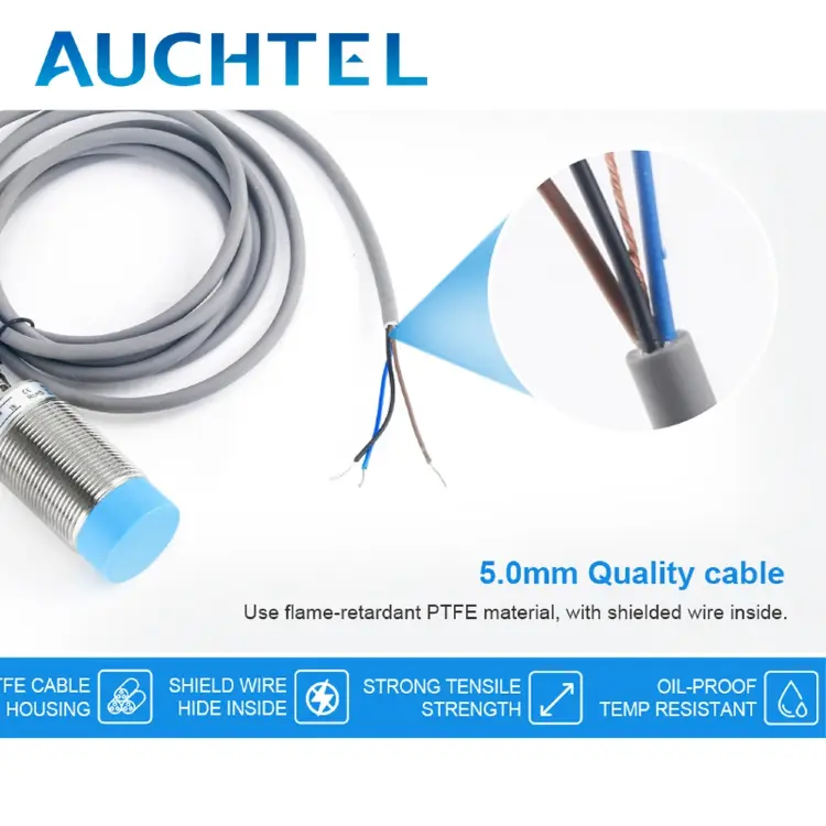 Индуктивный датчик M30 NPN PNP 12-24В IP66 LMT30
