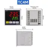 Цифровой ПИД-термостат TC4S TC4H TC4L TC4M с двойным выходом