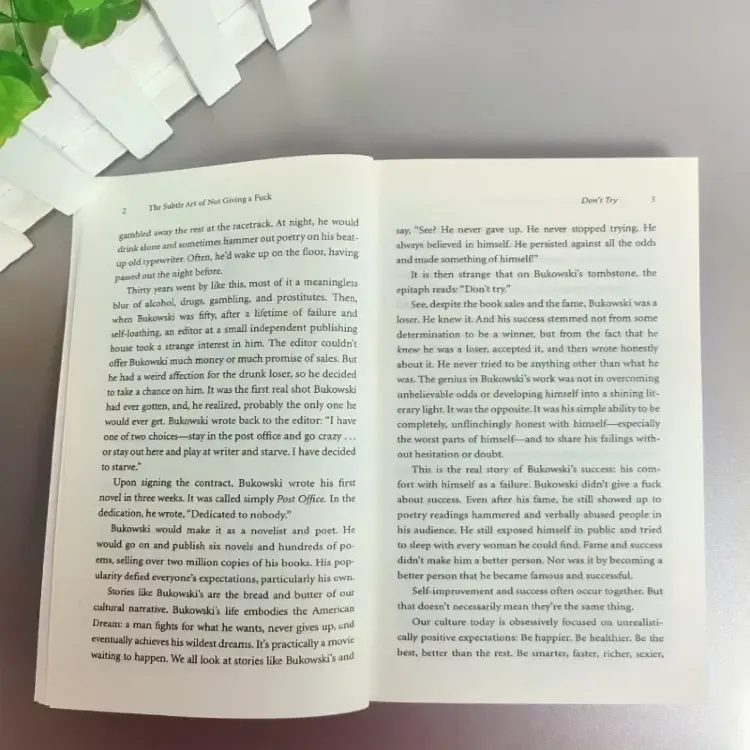 Тонкое искусство не даться. Книга Марка Мэнсона