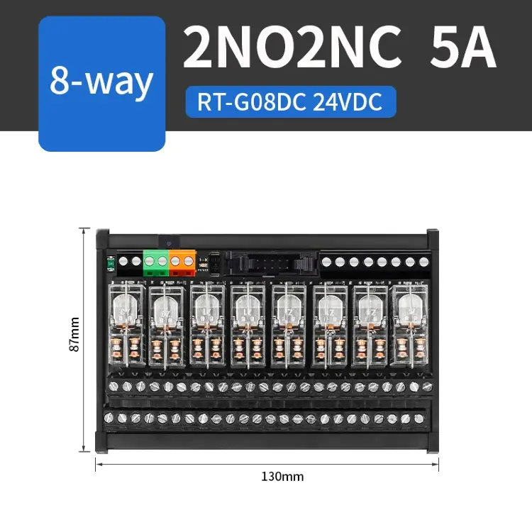 Модуль промежуточного реле ENMG G2R-1-E 24В DC 16А 1НО1НЗ
