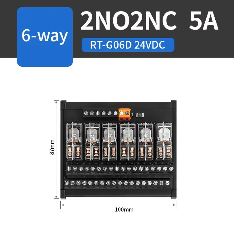 Модуль промежуточного реле ENMG G2R-1-E 24В DC 16А 1НО1НЗ